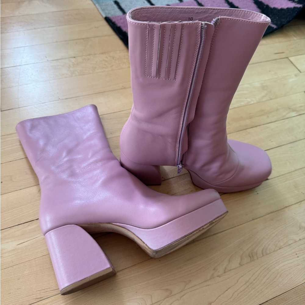 Charlotte Stone Peony Maeve boot size 10
